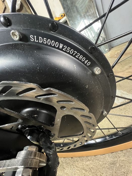 Bicicleta electrica 5000w 72v/30ah 198km/h