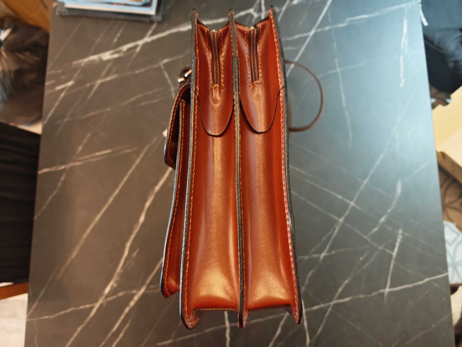 Мъжка чанта""VERA" , естествена кожа, нова!