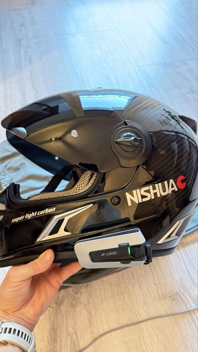 NISHUA carbon+ Cardo Packtalk custom