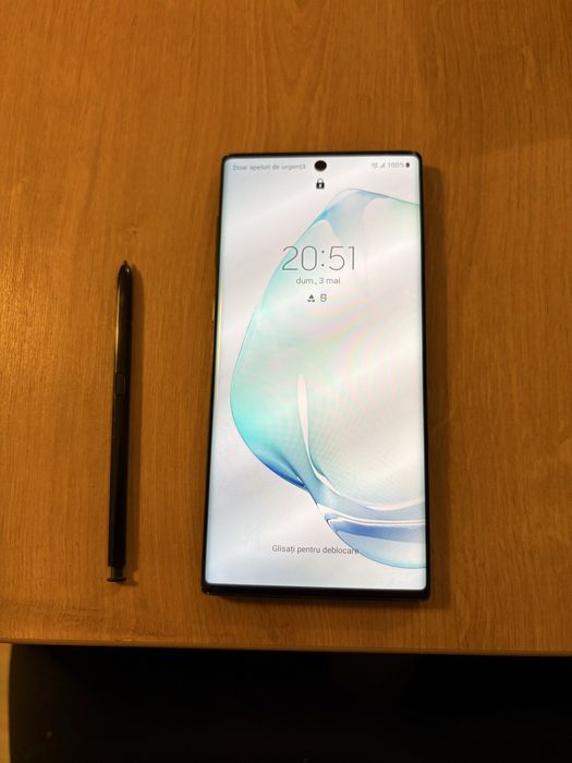 Vand samsung note 10 aura black de 256 gb