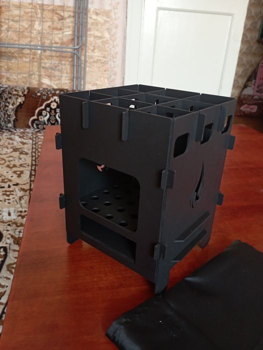 Печь щепочница туристическая