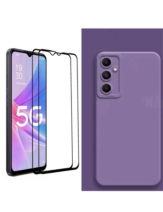 Samsung A22/A23/A24/A15/A05/A26 Husa Silicon X LEVEL + Folie Sticla 3D