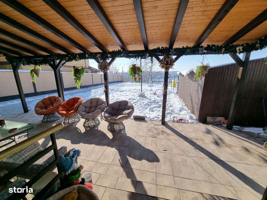 Casa frumoasa langa lacul Fundeni