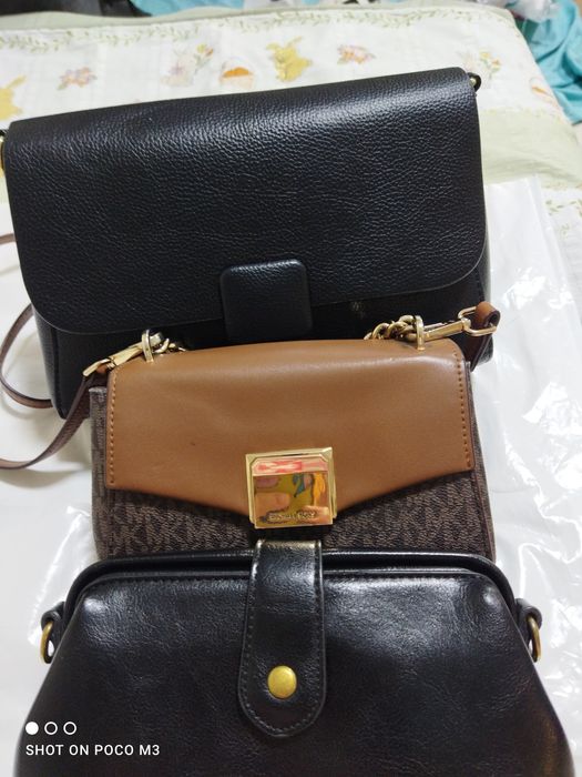 Сумки 3 шт кожаный, экокожа. В отличном состоянии. Все за 8000т