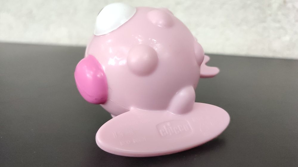 Termometru de baie Chicco forma de peste roz copii bebelusi bebe fete