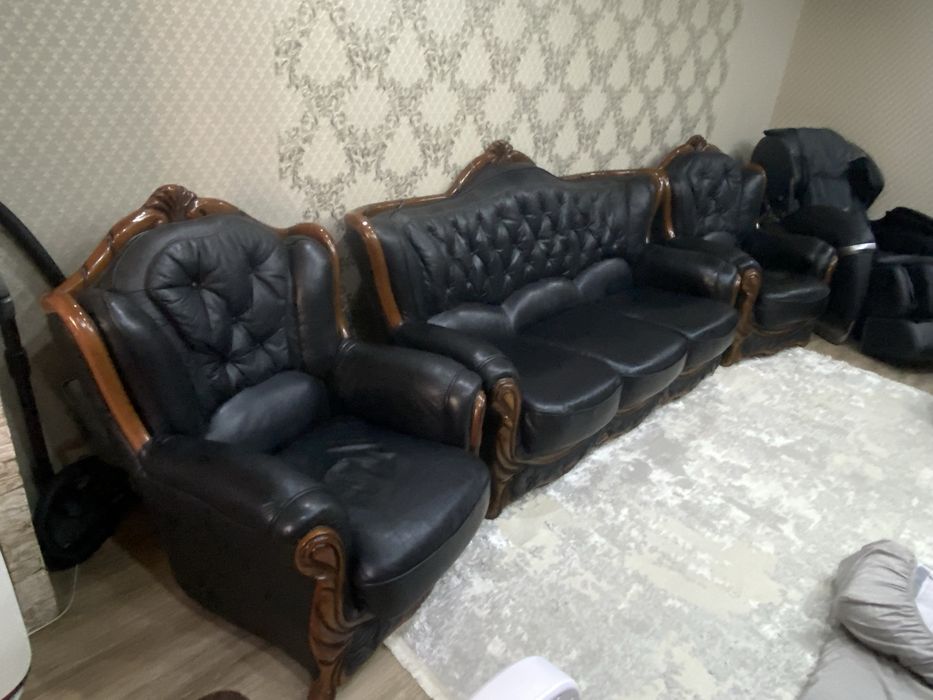 * шикарный богатый комплект КРИСТИНА из натуральной кожи! Россия