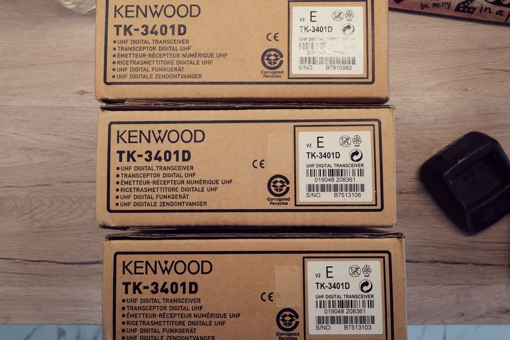 Statii Kenwood TK 3401D ProTalk digital profesionale 5 bucati NOI