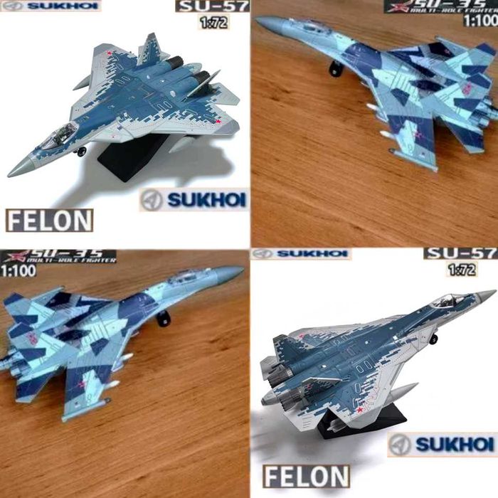Macheta Avion Su 57 / Su 35 scara 1:72 / 1:100 / 27cm/22cm