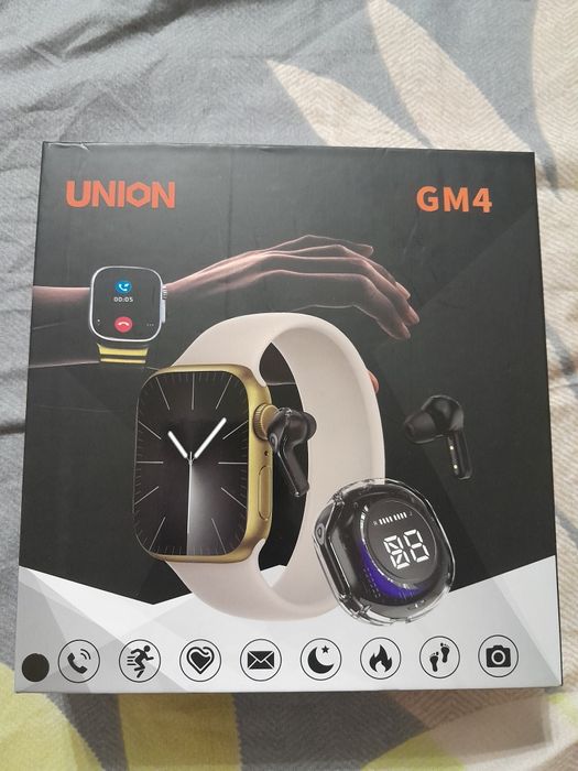 Смарт часы с наушниками