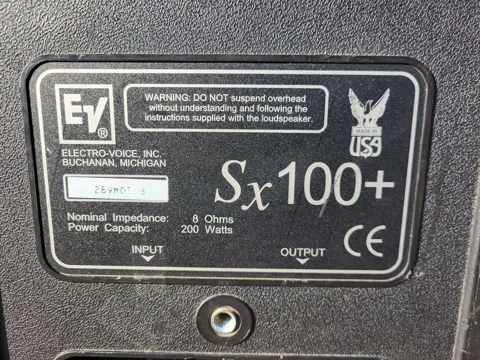 Boxe Ev Sx100+ difuzoare originale