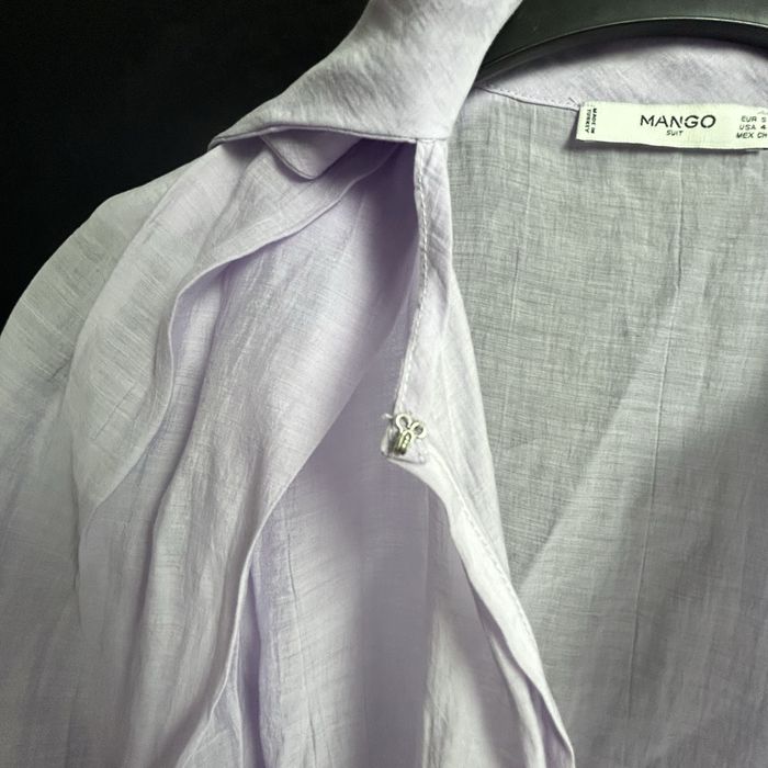 Cămașă liliac Mango Suit