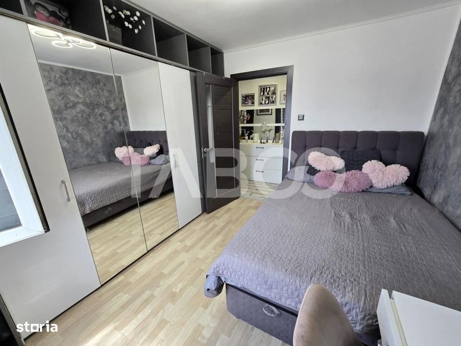 Apartament 3 camere mobilat 2 bai balcon pivnita Mihai Viteazul Sibiu
