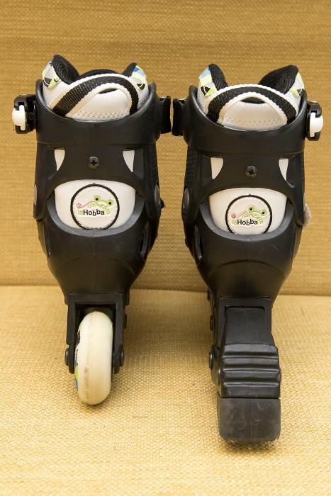 Role Hudora - verde, albastru