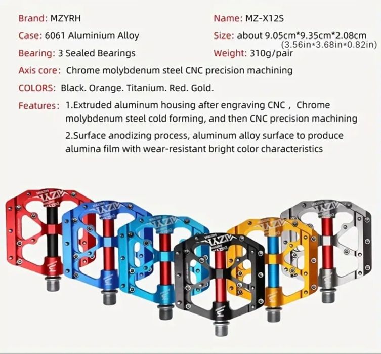 Педали за колело велосипед mtb