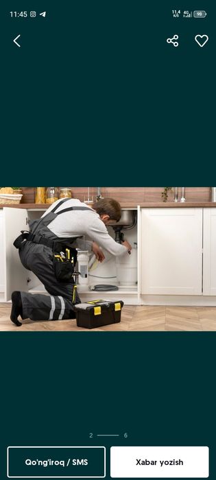 Santexnik Toshkent  24/7 Сантехник хизмати