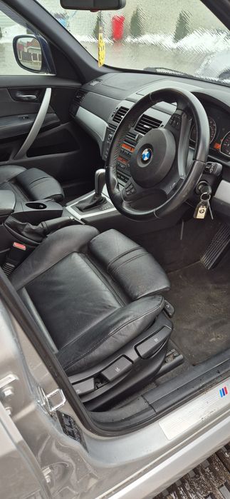 Interior M negru bmw X3 E83