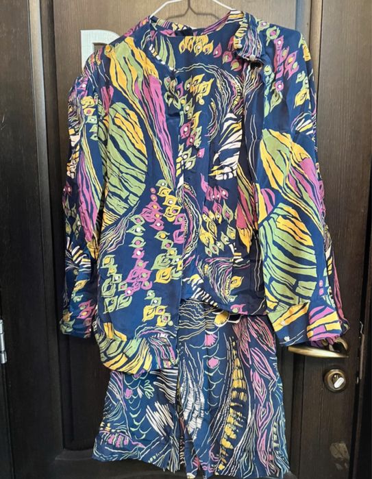 Compleu 3 piese multicolor