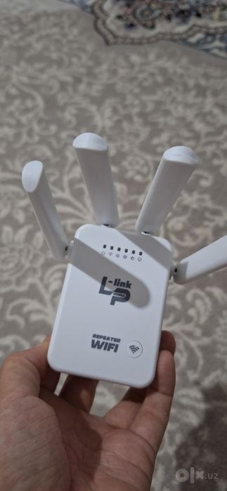Yangi WiFi repeater (signal kuchaytirgich) L-link 600 Mbps