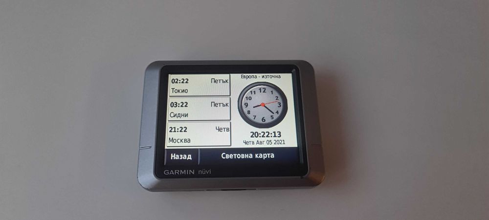 Навигация Garmin Nuvi 200 последни актуални карти за България и Европа