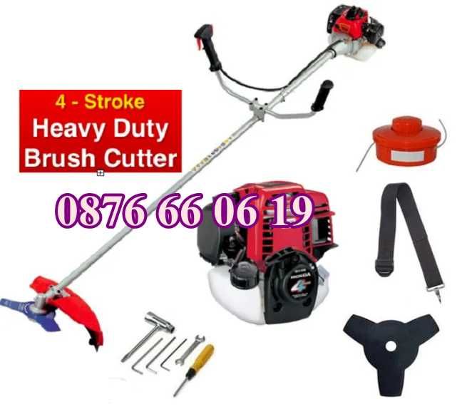 Четиритактов бензинов тример за трева 68 куб с OHC двигател GX35