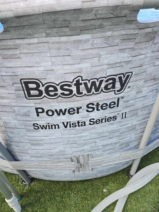 Piscină Bestway power steal 4.27x2.504.27X2.50 cu  multe accesorii
