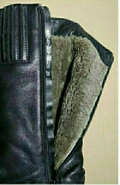 Сапожки женские, кожаные, б/у