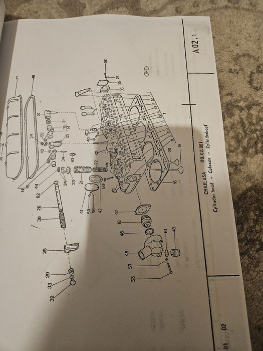 Carte/Catalogul Pieselor de Schimb pt U 650