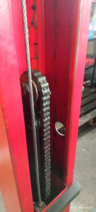 Двуколонен подемник с долна синхронизация 4 Т