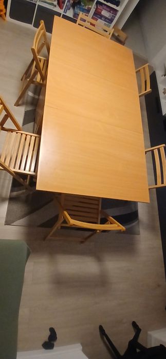 Masa pliabila +6 scaune