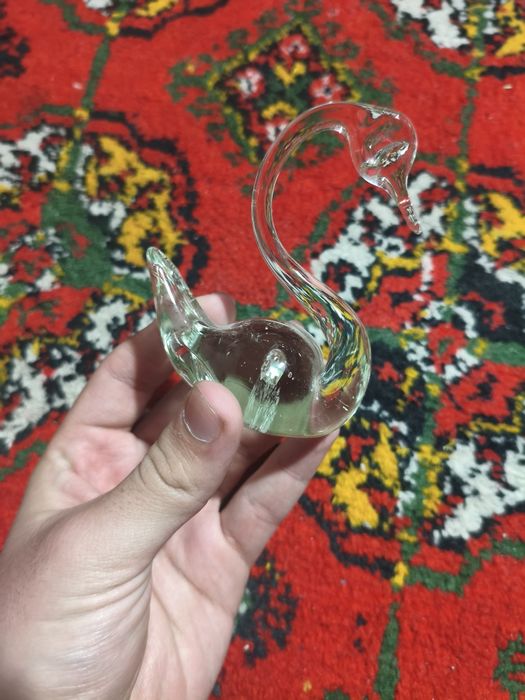 Лебеди из стекла, 5 шт