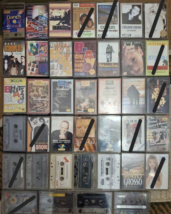 Casete/CD-uri audio originale. Muzica romaneasca/straina