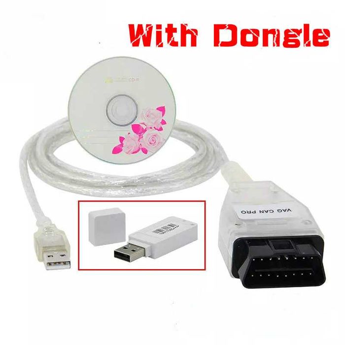 Tester diagnoza auto VAG CAN PRO CAN BUS UDS + K-line 5.5.1 VCP +STICK