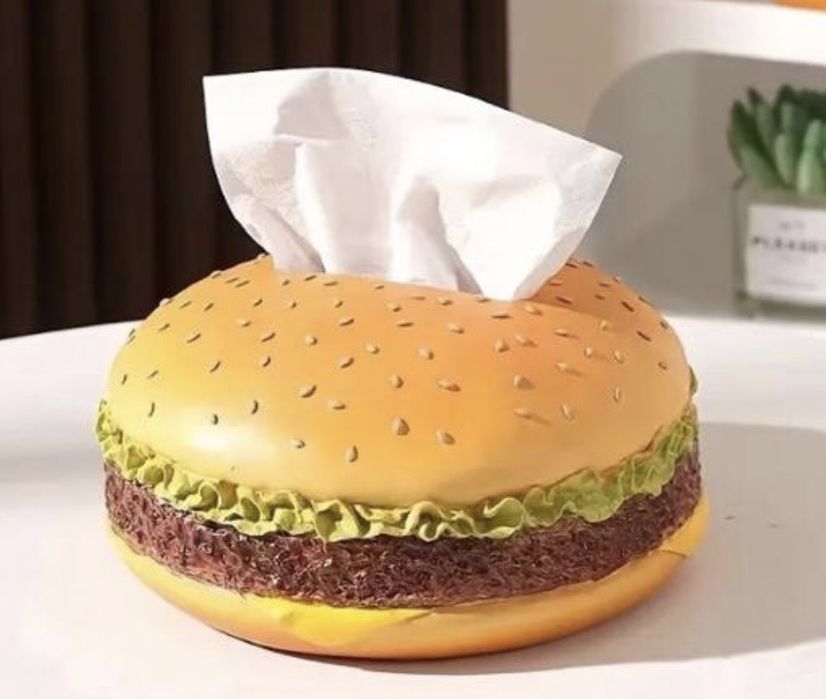 Салфетница в виде Бургера, идеально для подарка