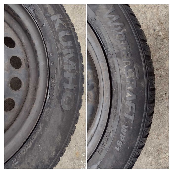 5x114,3/r16 cu senzori roți Renault și rezervă 5x114,3/r16