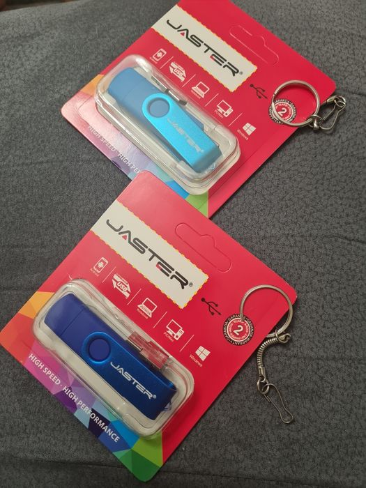 3в1 Флаш памет флашка 64 ГБ GB USB, type C, micro USB