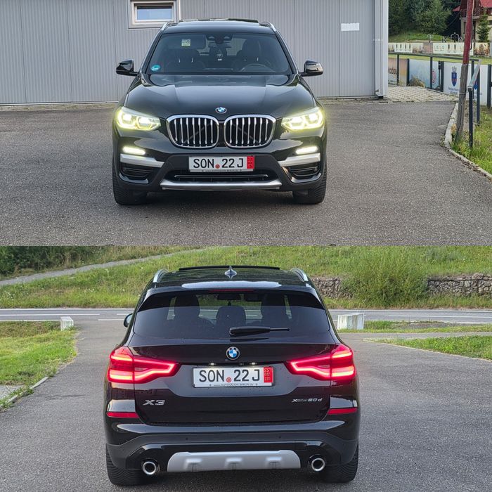 BMW X3 X.Line An 2019  Km 210000 motor 2.0d 190CP tracțiune 4x4 X-drive Adusă din Germania numere Zoll valabile