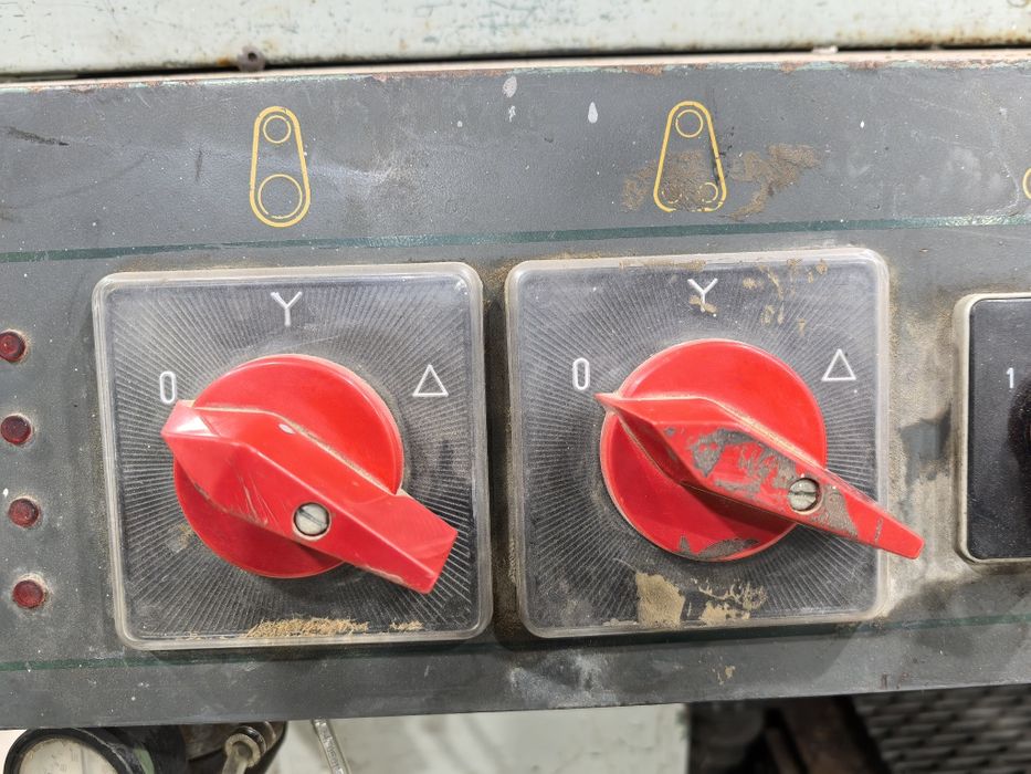 Калибровачен шлайф с 2 вала на 1100 мм + пета за фурнир