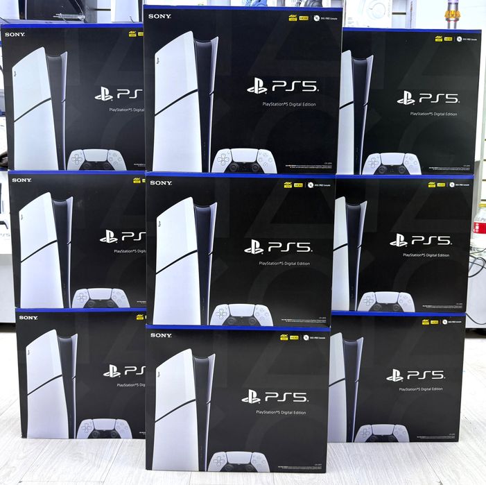 Новые! Sony PlayStation 5 Slim / PS5 Digital Edition / без дисковода