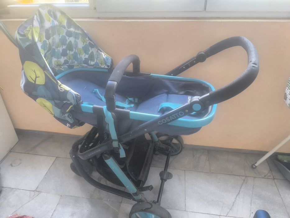 Cosatto 3в1 – количка, кошче, покривало, чанта, комарник, дъждобран