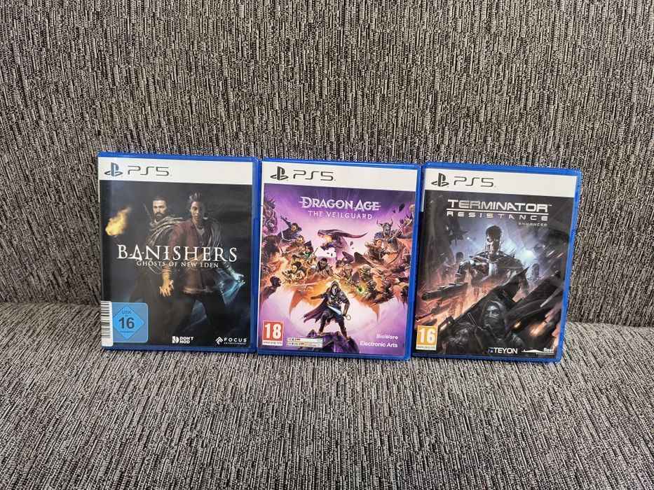 Banishers, Dragon Age Veilguard, Terminator Resistance PS5