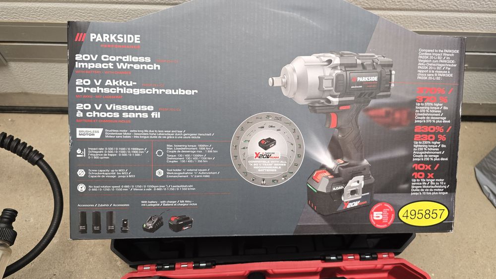 Vand Masina Insurubat cu impact Parkside Perf 20V Gaurit


Masina de Insurubat cu Impact 20V Parkside Performance Nou 
Model PPDSSA 20LiA1
Putere Des