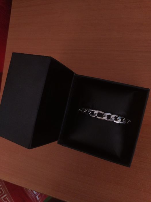 Мъжка гривна от неръждаема стомана