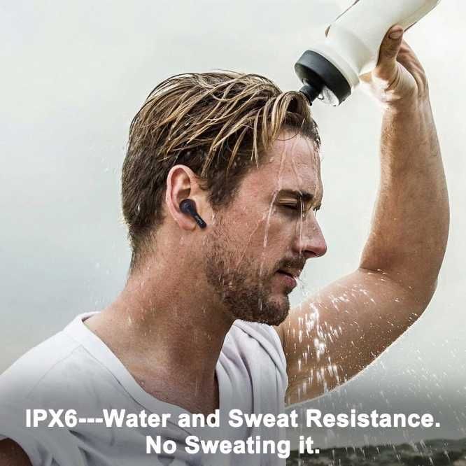 Casti true wireless PaMu Bluetooth 5.0 True Wireless -Water Resistance