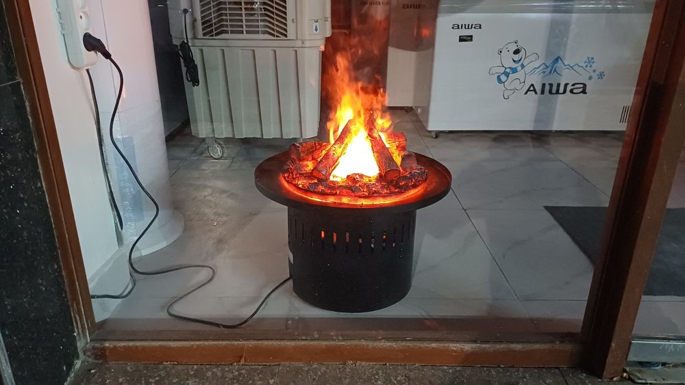 Камин 3D паровой декоративный