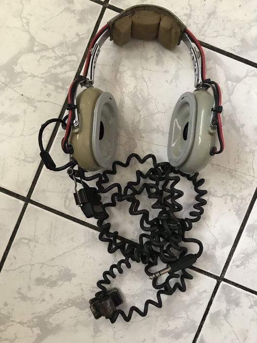 Casca, casti vechi  pilot aviatie David Clark usa