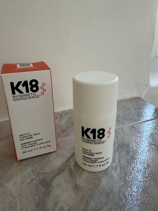 leave in molecular repair hair mask k18 50 ml