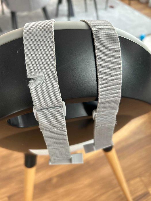 Столче За Хранене 2 В 1 KinderKraft FINI, Черно