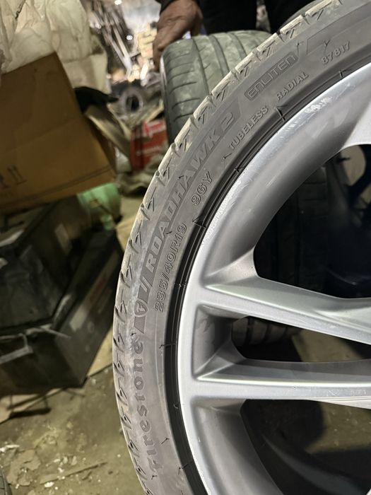 Jante Ford cu senzori de presiune 5x108 R19 + 2 anvelope 235/40/R19