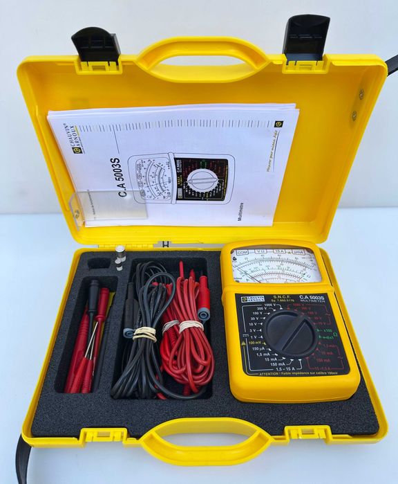 Chauvin Arnoux C.A 5003S - АНАЛОГОВ МУЛТИМЕТЪР неразличим от нов!