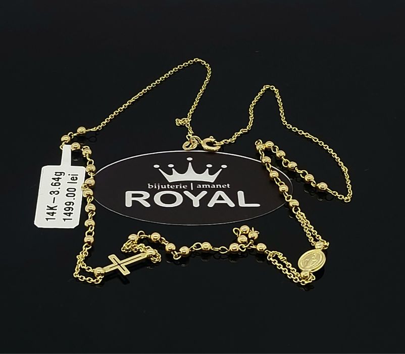 Bijuteria Royal lant din aur 14k 3.54 gr